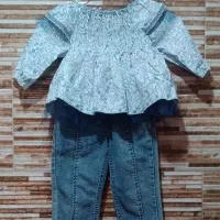 لباس دخترونه همه مدل .لطفا ورق بزنید|کفش و لباس بچه|شهرضا, |دیوار