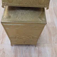 سطل زباله وجای دستمال کاغذی در حد نو