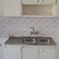 کابینت فلزی به همراه سینک و هود