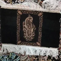 تابلو فرش دستبافت کوچک طرح بته جقه