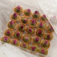 سوهان کنجدی با کرم پسته