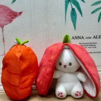 عروسک خرگوشی زیپی  سوپرایزی