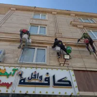 پیچ ورولپلاک رول پلاک کردن سنگ نما باطناب راپل کار|خدمات پیشه و مهارت|تهران, صادقیه|دیوار