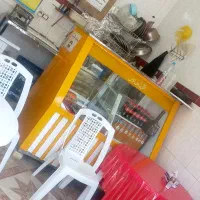 یخچال ویترینی و منقل