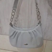 کیف دستی و رو دوشی چرم طبیعی برند مشهور دیوید جونز