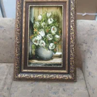 فروش تابلو فرش گل برجسته ابریشم