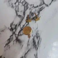 گوشواره و سکه دلاری|جواهرات|کرمانشاه, |دیوار