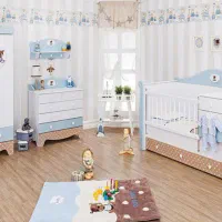 سرویس خواب کودک طرح تدی|تخت و سرویس خواب|شهریار, شهرک وائین|دیوار