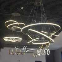 تولید و اجرای لاین نوری و لوستر|ریسه و چراغ تزئینی|اصفهان, بهارستان|دیوار