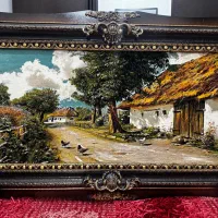 تابلو فرش بزرگ نو