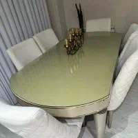 مبل ۸نفره و میز ناهارخوری ۶ نفره|مبلمان خانگی و میز عسلی|رشت, گلسار|دیوار