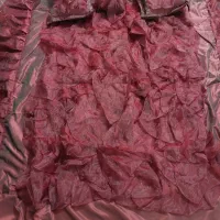 روتختی و پرده حریر شیشه‌ای