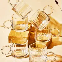 فنجان دسته نگینی خارجی