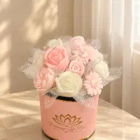 باکس گل شمع