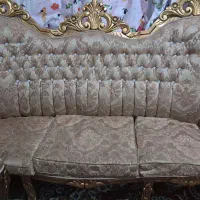 مبل ۹ نفره مدالیون|مبلمان خانگی و میز عسلی|مشهد, شهرک ابوذر|دیوار