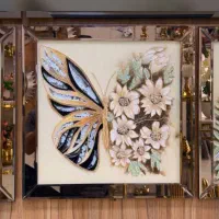 تابلو تکسچر کار دست|تابلو، نقاشی، عکس|تهران, جوادیه تهرانپارس|دیوار