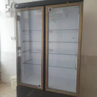 یخچال مغازه دو در ویترینی