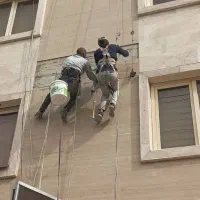 کار در ارتفاع عایق بندی پیچ رولپلاک عایق نانوشستشو