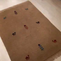 قالیچه گبه دستبافت  یک در۱/۵ نونو|گلیم، جاجیم، گبه|پردیس, فاز ۳|دیوار