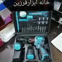 دریل شارژی موتور بزرگ براش 18 ولت Makita
