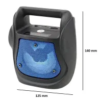 اسپیکر بلوتوثی GTS چراغ قوه دار تک به قیمت عمده|پخش‌کننده همراه|تهران, شیخ هادی|دیوار