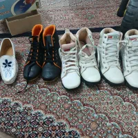 چهار جفت کفش نو اصلا استفاده نشده|کیف، کفش، کمربند|مشکین‌دشت, |دیوار