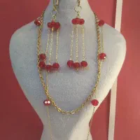 گردنبند نیمست دولاین