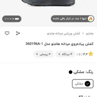 کفش ورزشی هامتو سایز۴۵