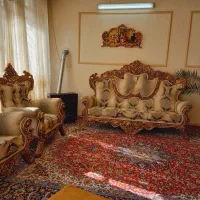 مبل سلطنتی استیل ۷نفره|مبلمان خانگی و میز عسلی|ملایر, |دیوار