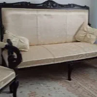 مبل نیم ست استیل|مبلمان خانگی و میز عسلی|پرند, فاز ۵|دیوار