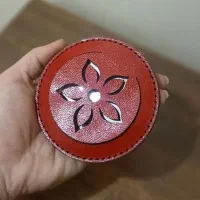 آینه جیبی چرمی