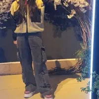 ست س تیکه کاپشن چرم پوست ماری کراپ هودی اورال اسکی