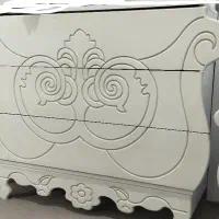 دوعدد پاتختی و میز ارایش