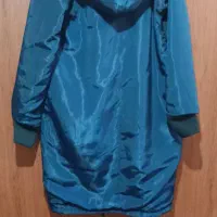 بارانی دورویه مشکی و سرمه ای فری سایز تا ۴۴و ۴۶|لباس|منجوان, |دیوار