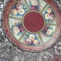 ظرف میوه برنزپایه دار کنار سالنی|صنایع دستی و سایر لوازم تزئینی|کرمانشاه, |دیوار