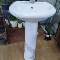 سنگ دستشویی همراه شیر اهرمی