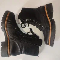 پوتین نیم چکمه زنانه خارجی جرم طبیعی