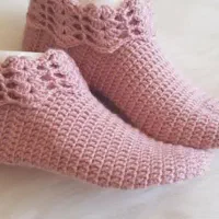 بافت پاپوش زمستانی شیک