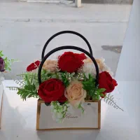 باکس گل مصنوعی کادوی روز مادر|گل مصنوعی|قروه, |دیوار