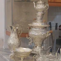 ست سماور نقره