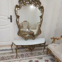 آینه و کنسول برنزی اصل
