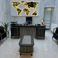 میز اداری مدیریت M014 نیم ست اداری کد2020|دفتر کار|محمدشهر, محمدشهر|دیوار