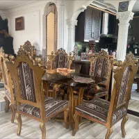 ست میز ناهارخوری و مبل پذیرایی سلطنتی