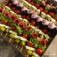 تهیه انواع فینگرفود ونون وپنیر سفره عقد|خدمات پذیرایی، مراسم|تهران, صادقیه|دیوار