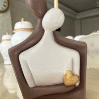 جینجرجار سرامیکی مجسمه اغوش|مجسمه، تندیس، ماکت|تبریز, |دیوار