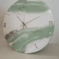 فروش محصولات رزینی و پتینه طرح و رنگهای متنوع|ساعت دیواری و تزئینی|قزوین, |دیوار