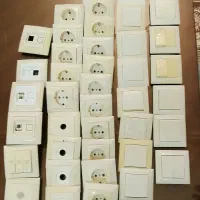 کلید و پریز برق قدیمی مارک ویسیج ترکیه