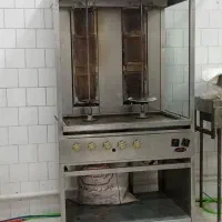 دستگاه کباب ترکی دوسیخ،میز وصندلی(فر گس)