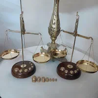 ترازو زرگری برنجی برنزی قدیمی عتیقه کلکسیونی|کلکسیون اشیاء عتیقه|تهران, کیانشهر|دیوار