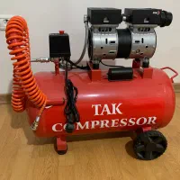 پمپ باد ۵۰ لیتری سایلنت بی صدا آک و نو